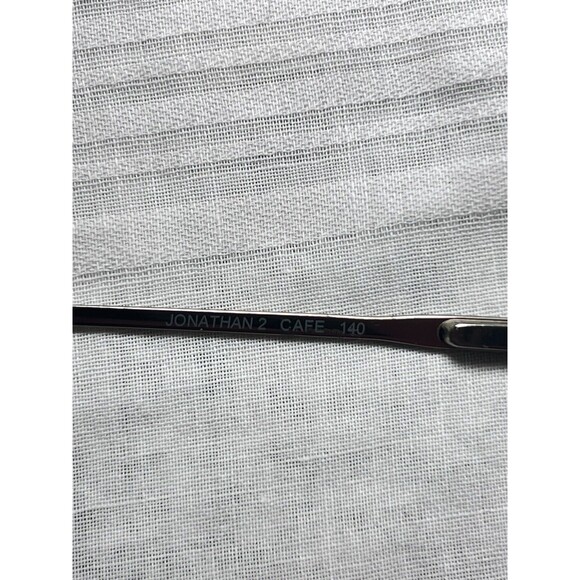 MARCHON NYC M-JONATHAN 2 Cafe 140 Light Brown Mens Aviator Eyeglasses 56-16-140 - Picture 5 of 6